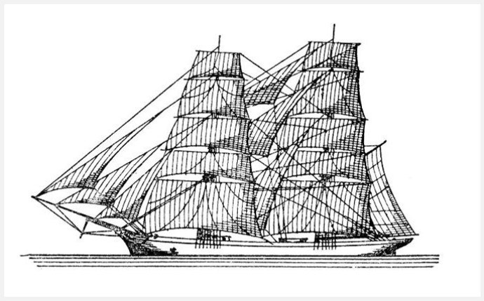 Brig illustrasjon